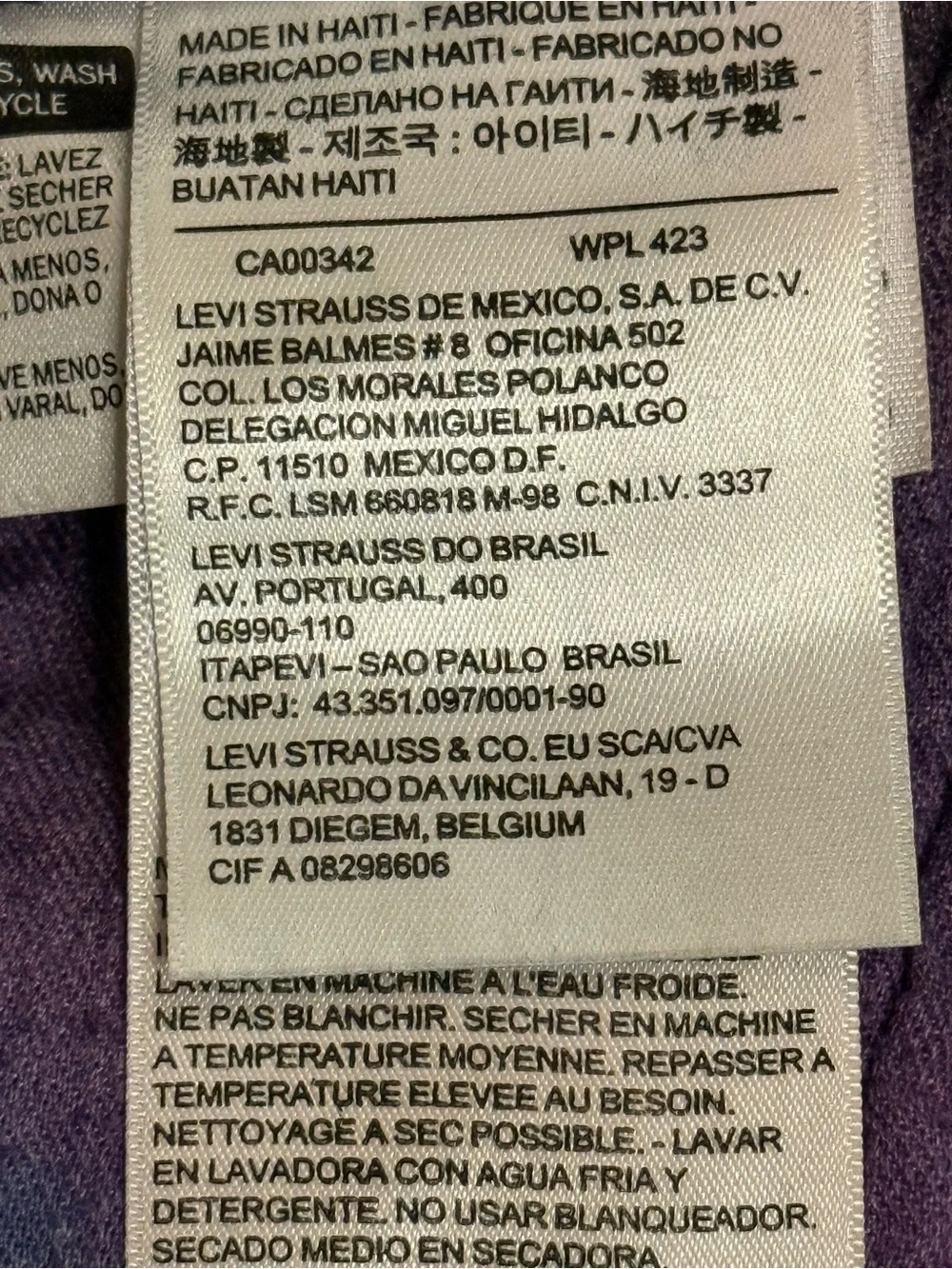 Vintage Levi's 501 button-flies Handcrafted Tie Dye Jeans Made in USA